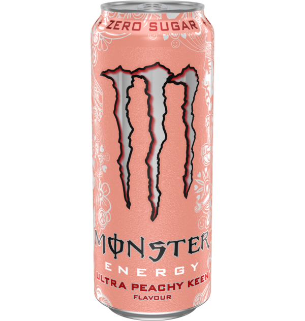 Denmark Monster Ultra Peachy Keen 500ml Can POS 0823 2