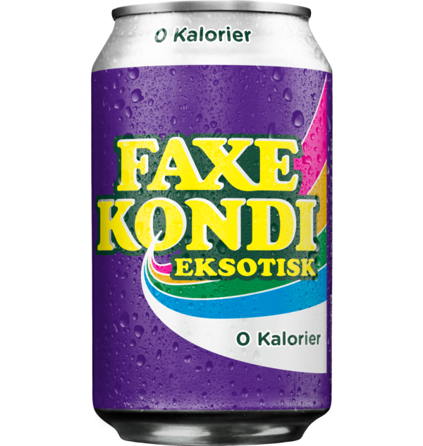 Faxe Kondi Eksotisk 33cl ds FRONT WET