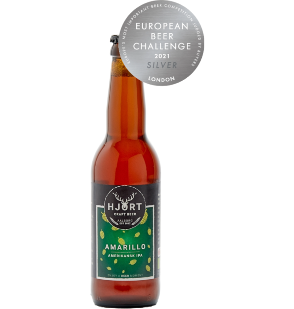Hjort Beer Amarillo 33 cl. flaske 24 stk.