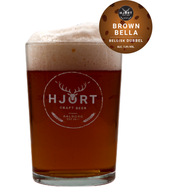 Hjort Beer Brown Bella 20 l. fadøl på fustage