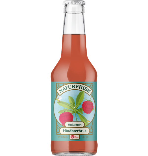 nf soda hindbaerbrus sukkerfri 250ml