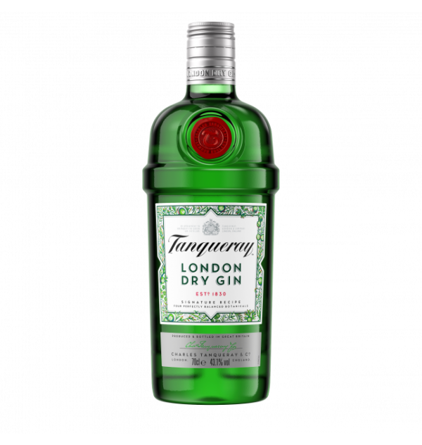 Tanquery London Dry Gin flaske 70cl