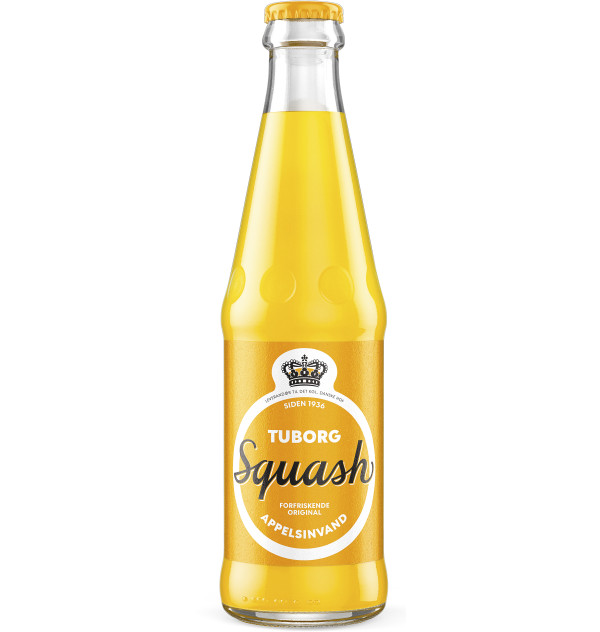 Tuborg Squash Appelsin 25cl Bottle DRY