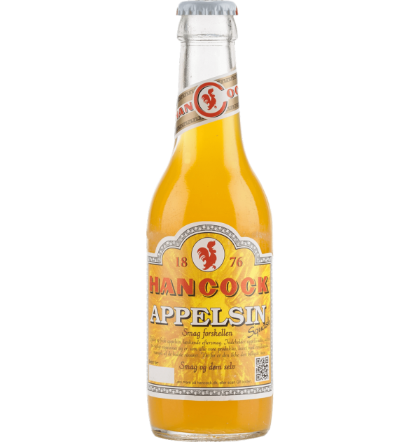 hancock appelsin flaske 25cl